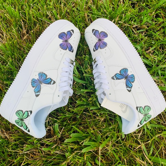 Pastel Butterfly Effect Nike Air Force 1 🦋